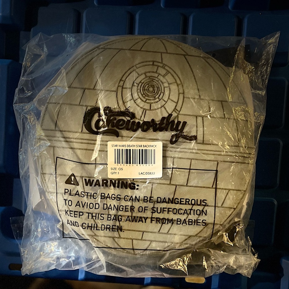 ✨ New With Tags – Death Star–Inspired Statement Bag ✨